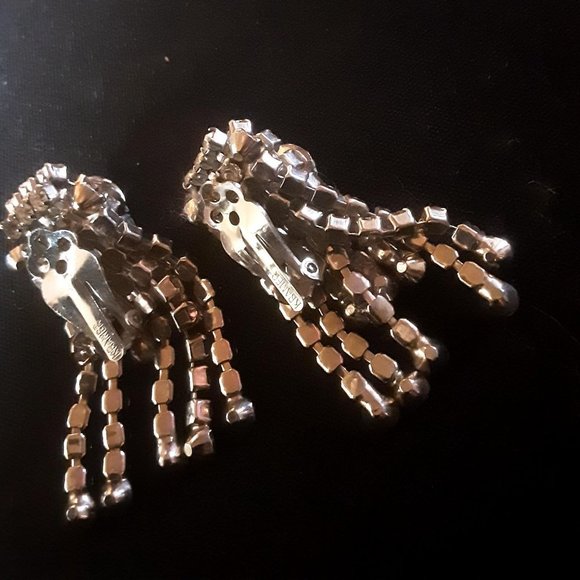 ****SOLD**** Vtg Kramer Bracelet & Waterfall earrings - Picture 6 of 13